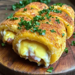 To make Crispy Creamy Chicken Cordon Bleu, gather these key items:
