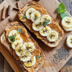 To make a tasty peanut butter toast, you need simple ingredients that pack a lot of flavor. Here’s what you’ll need: