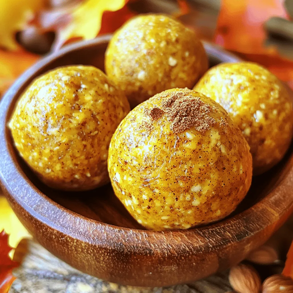 Pumpkin Spice Energy Balls Simple and Tasty Snack