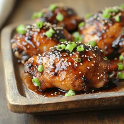Honey Garlic Chicken Thighs Flavorful Weeknight Meal