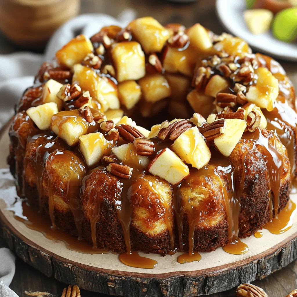 Caramel Apple Monkey Bread Irresistible Sweet Delight