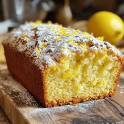 Making a great vegan lemon loaf starts with the right ingredients. Here’s what you need: - 1 ½ cups all-purpose flour - 1 cup granulated sugar (or coconut sugar for a healthier option) - 1 teaspoon baking powder - ½ teaspoon baking soda - ¼ teaspoon salt - 1 cup almond milk (or any plant-based milk) - ⅓ cup vegetable oil (or melted coconut oil) - 1 tablespoon apple cider vinegar - Zest of 2 lemons - ¼ cup fresh lemon juice - 1 teaspoon vanilla extract - Optional: 1 tablespoon poppy seeds for added texture All-purpose flour gives the loaf its structure. It helps create that lovely crumb. For liquid, you can use almond milk or any plant-based milk you enjoy. Sweeteners can vary too. Granulated sugar works, but coconut sugar adds a nice flavor. When baking vegan, it's key to replace eggs and dairy. You can replace eggs with applesauce or flaxseed meal mixed with water. This helps bind the ingredients. For dairy, plant-based milk is a great choice. It keeps the loaf moist and fluffy without using animal products. Want to take your loaf to the next level? Try adding poppy seeds. They add a nice crunch and look pretty too. You can also add extra lemon zest. This boosts the lemon flavor and makes every bite refreshing. For the full recipe, check out the details above. First, you need to preheat your oven to 350°F (180°C). This step is key for even baking. While the oven heats, prepare your loaf pan. You can grease it with oil or line it with parchment paper. The parchment helps to remove the loaf easily later. In a large bowl, combine the flour, sugar, baking powder, baking soda, and salt. Whisk them together until they blend well. Proper mixing is important to get a light texture. If you skip this step, your loaf may not rise well. Now, grab another bowl for your wet ingredients. Mix the almond milk, vegetable oil, apple cider vinegar, lemon zest, lemon juice, and vanilla extract. Stir until everything is smooth and well combined. A smooth mixture helps create a fluffy batter. Next, pour the wet mixture into the dry ingredients. Stir gently until just combined. Be careful not to overmix, or your loaf may turn out dense. Now, if you want, fold in poppy seeds for extra crunch. Pour the batter into your prepared pan and smooth the top. Bake it for 45-50 minutes. To check if it's done, insert a toothpick in the center. If it comes out clean, your loaf is ready! To get the best texture, start with room-temperature ingredients. Cold ingredients may cause your loaf to rise unevenly. Use a kitchen thermometer if needed. When mixing, be gentle. Overmixing can make the loaf dense and tough. Stir until just combined. For a bright lemon flavor, use fresh lemons. Zest and juice them right before using. This keeps the oils fresh and potent. To make it sweeter, consider a glaze. Mix powdered sugar with lemon juice for a tangy topping. Drizzle it over the cooled loaf for a tasty finish. If your loaf turns out too dense, it could be from overmixing. Try mixing less next time. If it feels undercooked, check your oven temperature. Ovens can run hot or cold. Use a toothpick to test the center. If it comes out wet, bake a bit longer. {{image_2}} You can make a gluten-free version of this loaf. Use gluten-free flour blends. I recommend options like almond flour or oat flour. These flours add unique flavors. You may need to add more liquid. Gluten-free flour can absorb more moisture. Start with an extra tablespoon of almond milk. Adjust as needed until the batter looks right. Want to mix things up? Add fresh berries or nuts for extra taste. Blueberries or raspberries work well. They pair nicely with lemon. Chopped walnuts or almonds add a nice crunch. You can also switch up the citrus. Try lime or orange for a different twist. Each fruit brings a fresh flavor. Get creative with herbs and spices! Adding fresh rosemary can give your loaf a unique taste. Basil also works well for a refreshing touch. You can even add spices like cinnamon or nutmeg. These spices bring warmth and depth to the flavor. Experiment and find your favorite combo! To keep your vegan lemon loaf fresh, wrap it tightly. I recommend using plastic wrap or aluminum foil. This helps keep moisture in and prevents the loaf from drying out. You can also use an airtight container for added protection. Just make sure it cools completely before wrapping. If you want to save some loaf for later, freezing is a great option. First, slice the loaf into pieces. Then, wrap each slice in plastic wrap. Place the wrapped slices in a freezer-safe bag or container. This keeps them fresh for up to three months. When you’re ready to eat, thaw the slices in the fridge overnight. You can also heat them in the microwave for a quick treat. At room temperature, your vegan lemon loaf stays fresh for about three days. Keep it covered to maintain its softness. If you see any mold or notice a strange smell, it’s time to toss it. Always trust your senses; they are great indicators of spoilage. Look for dry spots or changes in texture as well. For the full recipe, check out the detailed instructions and enjoy your baking! Yes, you can use almond flour or coconut flour instead of all-purpose flour. - Almond flour adds a nutty taste and moisture. - Coconut flour is very absorbent, so you need less. - If using coconut flour, reduce the amount by half. - Always check the dough’s texture. It should be thick but pourable. The toothpick test is the best way to check. - Insert a toothpick into the center of the loaf. - If it comes out clean, your loaf is done. - If it has wet batter, bake a little longer. - Be careful not to overbake; it can dry out. Yes, you can make this loaf without oil. - Use unsweetened applesauce instead of oil. - It keeps the loaf moist without added fat. - You can also use mashed bananas for a different flavor. - Just remember to balance sweetness with less sugar. For the full recipe, check out the detailed steps above. In this post, we explored making a delicious vegan lemon loaf. We covered key ingredients, including flour and milk options. I shared essential substitutes, like egg replacements and dairy free choices. Mixing techniques and baking tips helped you achieve perfect texture. We discussed variations and storage methods to keep your loaf fresh. Remember, you can customize flavors and adapt recipes easily. Enjoy creating your tasty loaf while following these tips!