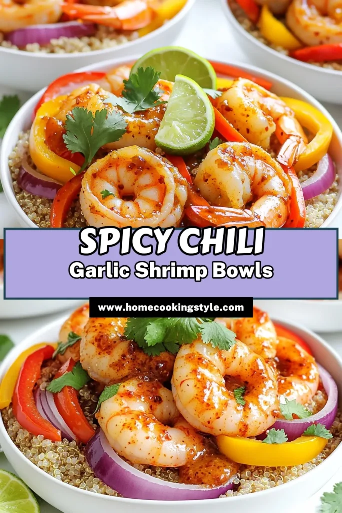 Savor the deliciousness of these Sheet Pan Chili Garlic Shrimp Bowls! This easy recipe combines succulent shrimp with colorful veggies, all roasted to perfection on one pan. Perfect for a quick weeknight dinner, these bowls are packed with flavor and nutrients. Ready in just 30 minutes, they will satisfy your cravings for something tasty and healthy. Click through for the full recipe and get cooking today! #ShrimpRecipe #SheetPanRecipes #HealthyEating #EasyDinnerIdeas