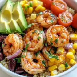 Spicy Chipotle Shrimp Bowls Flavorful and Simple Meal