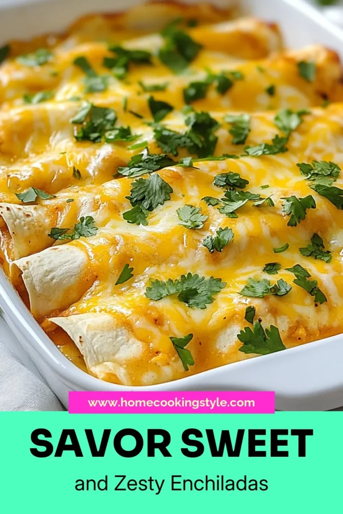 Looking for a delicious twist on dinner? Try these Honey Lime Chicken Enchiladas! This creamy chicken enchiladas recipe whips up quick and features easy enchiladas with cream cheese, perfect for busy nights. Baked enchiladas with honey sauce add a touch of sweetness that everyone will love. Ready to make this crowd-pleaser? Save this recipe for your next meal. #HoneyLimeChickenEnchiladas #CreamyEnchiladas #QuickDinner #BakedEnchiladas