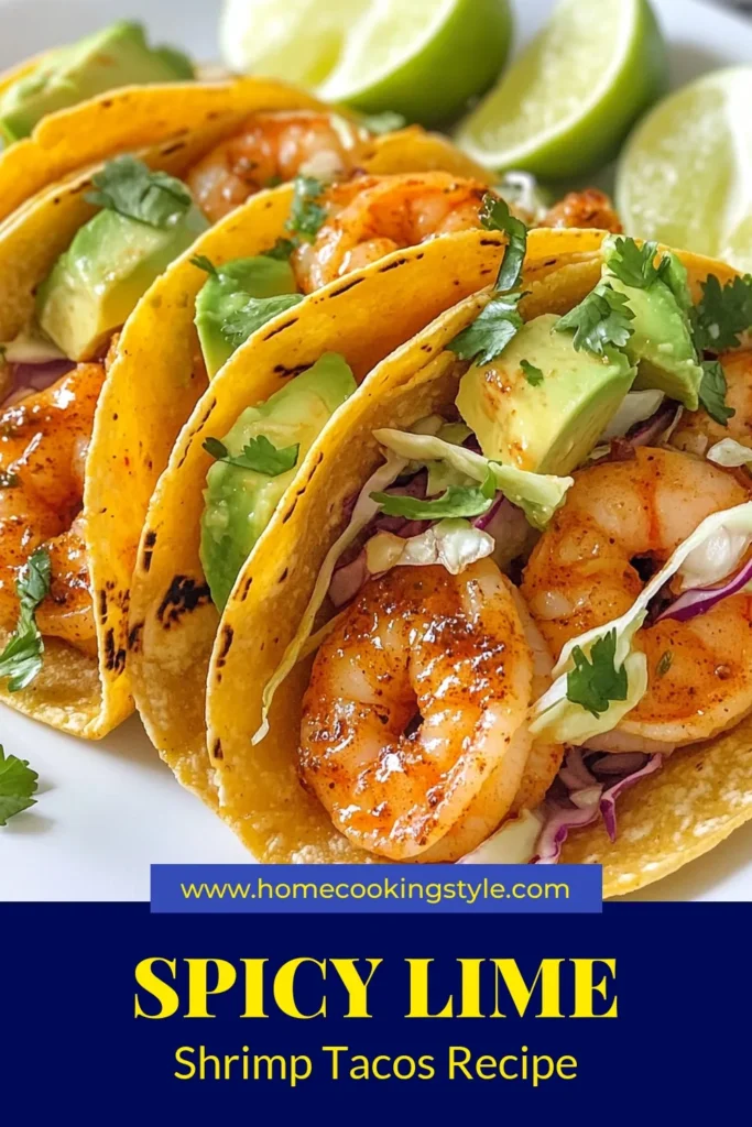 Looking for an easy and delicious recipe? Try these Chipotle Lime Shrimp Tacos! Bursting with flavor, these spicy shrimp taco recipes are perfect for any occasion. Tender shrimp marinated in chipotle and lime make every bite a delight. Don’t forget the shrimp taco toppings like shredded cabbage and avocado for added crunch. Click to discover the full recipe and elevate your taco night! #ChipotleShrimpTacos #LimeShrimpTacos #EasyShrimpTacos #SpicyShrimpTacoRecipe