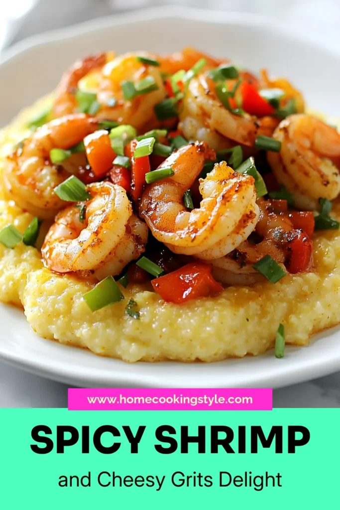 Discover the ultimate Cajun shrimp recipe with our easy shrimp dinner that features creamy grits with shrimp topped with vibrant veggies. This classic shrimp and grits dish brings the delicious flavors of Cajun cuisine right to your table. Perfect for any weeknight meal, this recipe promises rich, satisfying bites. Save this smoky and cheesy comfort food for your next dinner idea! Try it now! #CajunShrimp #ShrimpAndGrits #CajunCuisine #EasyDinnerIdeas
