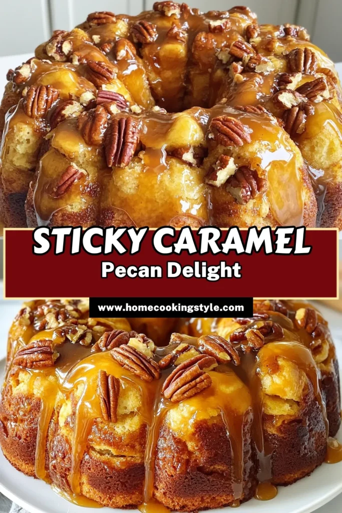 Indulge in this delightful Caramel Pecan Monkey Bread that's perfect for any occasion! This easy monkey bread recipe uses simple refrigerated biscuit dough to create a warm and gooey dessert, loaded with chopped pecans and drizzled in caramel. Perfect for gatherings or cozy nights in, this homemade monkey bread will have everyone asking for seconds. Try this biscuit dough dessert today and make sweet memories. Save this recipe for later! #CaramelPecanMonkeyBread #PecanDessertRecipes #EasyMonkeyBreadRecipe #HomemadeMonkeyBread