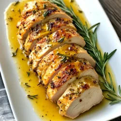 - 1.5 pounds turkey tenderloin - 4 tablespoons unsalted butter, divided - 5 cloves garlic, minced - 1 tablespoon fresh rosemary, chopped (or 1 teaspoon dried) - 1 tablespoon fresh thyme, chopped (or 1 teaspoon dried) - 1 teaspoon lemon juice - Salt and pepper to taste - 1 tablespoon olive oil Using fresh ingredients makes a big difference in flavor. Fresh herbs like rosemary and thyme add bright notes to your turkey. The garlic gives a rich, warm taste. Fresh ingredients also boost nutrition. They keep your meal healthy and vibrant. Always try to pick the freshest items from your store. This small choice can change your dish from okay to amazing. If you don’t have turkey tenderloin, chicken breast works well too. For butter, you can use margarine if needed. If fresh herbs are not available, dried herbs can serve as a good backup. Just use less, as dried herbs are stronger. You can replace lemon juice with white wine or vinegar for acidity. These swaps can help you make this dish even when you are low on ingredients. {{ingredient_image_1}} Start by getting your turkey tenderloin ready. Take 1.5 pounds of turkey tenderloin and pat it dry with paper towels. This step helps brown the meat well. Now, season it with salt and pepper. This adds great flavor to the dish. Next, make your garlic butter mixture. In a small bowl, mix 2 tablespoons of melted unsalted butter, 5 minced garlic cloves, 1 tablespoon of chopped rosemary, 1 tablespoon of chopped thyme, 1 teaspoon of lemon juice, salt, and pepper. This blend gives a burst of flavor. Heat 1 tablespoon of olive oil in an oven-safe skillet over medium-high heat. When the oil is hot, place the turkey tenderloin in the skillet. Sear it for about 3-4 minutes on each side until it is golden brown. This step locks in the juices and gives a nice crust. After searing, reduce the heat to medium. Pour the garlic butter mixture over the turkey, making sure to coat it well. Add the remaining 2 tablespoons of butter on top. This ensures rich flavor. Transfer the skillet to your preheated oven at 375°F (190°C). Roast for 20-25 minutes. The turkey is ready when its internal temperature reaches 165°F (74°C). To check if your turkey tenderloin is done, use a meat thermometer. Insert it into the thickest part of the tenderloin. If it reads 165°F (74°C), the turkey is safe to eat. If not, return it to the oven for a few more minutes. After taking it out, let the turkey rest for 5-10 minutes before slicing. This helps keep it juicy and tender. Enjoy your delicious garlic butter turkey tenderloin! To keep your turkey tender, start by patting it dry. This helps the seasoning stick. Use salt and pepper to season well. Searing the turkey in a hot pan locks in juices. Cook it for about 3-4 minutes on each side until browned. After searing, pour the garlic butter mix over it. Then, add more butter on top. This extra fat keeps it moist while roasting. Letting the turkey rest for 5-10 minutes helps too. This allows the juices to redistribute, making each bite juicy. To boost the garlic butter flavor, always use fresh garlic. Fresh herbs like rosemary and thyme add depth. You can also mix in a splash of lemon juice. This gives a bright note that cuts through the richness. If you want a kick, add a pinch of red pepper flakes. This adds just the right amount of heat. Make sure to coat the turkey well with the garlic butter mixture. This ensures every bite bursts with flavor. When serving, slice the turkey tenderloin into even pieces. Arrange the slices on a bright platter. Drizzle the leftover garlic butter sauce over the top. Garnish with fresh herbs for a lovely touch. Consider serving it with seasonal vegetables or a light salad. A side of roasted potatoes pairs well too. You can also serve it with crusty bread to soak up the sauce. This makes for a vibrant and inviting meal that looks as good as it tastes. Pro Tips Resting Time: Allow the turkey to rest for 5-10 minutes after roasting. This helps retain its juices, ensuring each slice is tender and flavorful. Flavor Boost: For an extra flavor kick, marinate the turkey tenderloin in the garlic butter mixture for a couple of hours or overnight before cooking. Skillet Selection: Use a heavy-bottomed skillet for even heat distribution. This ensures that the turkey browns nicely and cooks evenly throughout. Serving Suggestions: Pair the turkey with roasted seasonal vegetables or a light salad for a well-rounded meal that complements the rich flavors of the garlic butter. {{image_2}} You can boost flavor and nutrition by adding vegetables. Try carrots, green beans, or zucchini. Chop them into bite-sized pieces. Toss them in olive oil, salt, and pepper. Add these veggies to the skillet when you sear the turkey. They will cook nicely in the garlic butter sauce. The result? A complete meal in one pan. Feel free to switch up the herbs for different tastes. Instead of rosemary and thyme, use sage or oregano. These herbs add a new twist. Fresh herbs work best, but dried ones are fine too. Just remember, use less of dried herbs. A teaspoon should do. Mixing herbs can create your unique flavor profile. A garlic butter marinade can make your turkey more flavorful. Mix melted butter, minced garlic, and herbs in a bowl. Add lemon juice for brightness. Coat the turkey tenderloin in this mix. Let it marinate for at least 30 minutes. For an even richer taste, marinate it overnight. This step elevates the dish to another level. After you finish your meal, let the turkey cool down. Place the leftovers in an airtight container. Store it in the fridge for up to three days. Make sure to keep the garlic butter sauce with the turkey. This keeps it moist and tasty. When you are ready to enjoy your leftovers, use the oven for the best taste. Preheat your oven to 350°F (175°C). Place the turkey in a baking dish. Cover it with foil to keep it from drying out. Heat for about 15-20 minutes or until warm. You can also reheat it in the microwave. Just put it on a plate and cover it with a damp paper towel. Heat for one minute, check, and add more time if needed. If you want to keep the turkey longer, freezing is a great option. Wrap the cooled turkey tightly in plastic wrap. Then, place it in a freezer bag or airtight container. It can stay in the freezer for up to three months. When you want to eat it, thaw it overnight in the fridge. Then, reheat as described above. This way, you can enjoy your garlic butter turkey tenderloin anytime! The best way to cook turkey tenderloin is to sear it first. Start by heating olive oil in an oven-safe skillet. Sear the tenderloin for about three to four minutes on each side until it turns golden brown. This helps lock in the juices. Then, pour your garlic butter mixture over the top. Finish cooking it in a preheated oven at 375°F for 20 to 25 minutes. Always check that the meat reaches an internal temperature of 165°F for safety. Yes, you can use chicken instead of turkey. Chicken tenderloins or breasts work well in this recipe. The cooking method remains the same. Just make sure to adjust cooking times slightly since chicken may need less time to cook. Use the same garlic butter mixture for great flavor. You can store leftover turkey tenderloin in the fridge for three to four days. Make sure to place it in an airtight container. For longer storage, you can freeze it for up to three months. When ready to eat, thaw it in the fridge and reheat gently to keep it moist. In this post, we covered fresh ingredients, cooking steps, and tips for turkey tenderloin. We also explored tasty variations and smart storage ideas. Using these methods, you can make a meal that is juicy and full of flavor. Remember, the right ingredients and cooking techniques make all the difference. Enjoy your cooking journey and feel free to experiment with new flavors!