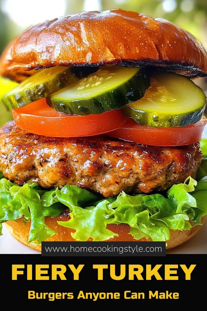 Looking for a delicious twist on your dinner? Try these spicy sriracha turkey burgers! This healthy turkey burger recipe is not only easy to whip up but also packed with flavor. Perfectly grilled turkey burgers topped with fresh lettuce, tomatoes, and optional avocado make for an irresistible meal. Don't miss out on this easy turkey burger recipe that's sure to impress! Save this recipe for future grilling nights! #SpicyTurkeyBurgers #HealthyEating #GrilledBurgers #EasyRecipes