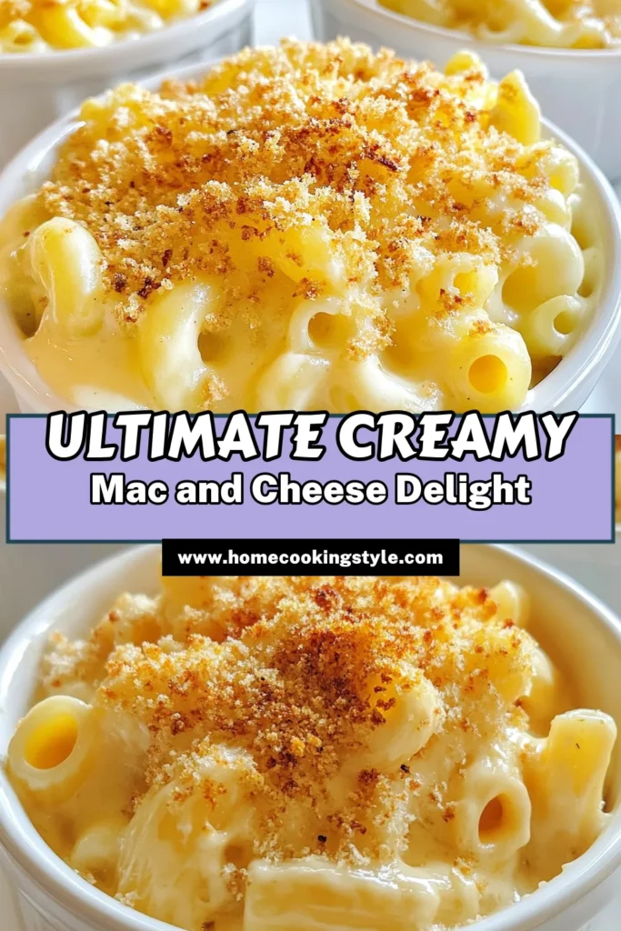 Indulge in this creamy white cheddar mac and cheese that's perfect for any occasion. Our homemade mac and cheese recipe features a rich white cheddar cheese sauce combined with elbow macaroni, then baked to perfection with crispy breadcrumbs on top. This easy mac and cheese is sure to become a family favorite. Try it today and elevate your comfort food game! Save this baked mac and cheese with breadcrumbs for your next cozy night in! #MacAndCheese #CheddarCheese #ComfortFood #BakedCheddar