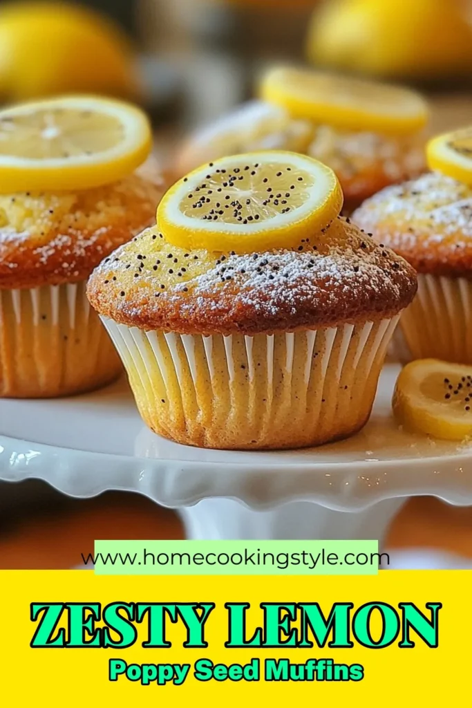 Looking for a delightful treat? Try these lemon poppy seed muffins! This easy lemon muffins recipe is perfect for breakfast or a snack. Bursting with flavor from fresh lemon zest, these healthy muffin recipes are sure to please. Enjoy baked lemon muffins that are tender and delicious. Don’t miss out on this perfect lemon zest muffins recipe – save it for later! #LemonPoppySeedMuffins #HealthyMuffins #BakedLemonMuffins #LemonMuffinsRecipe