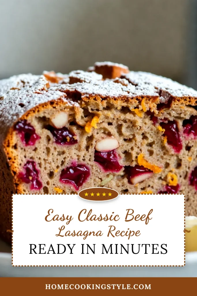 Indulge in the delightful flavors of this Cranberry Orange Bread, perfect for any holiday gathering! This easy Orange Cranberry Loaf Recipe combines fresh cranberries and zesty orange juice for a citrus-flavored bread that's sure to impress. In just over an hour, you can create this holiday quick bread that your friends and family will love. Try this recipe today and elevate your baking game! #CranberryOrangeBread #OrangeCranberryLoaf #EasyCranberryBread #HolidayQuickBread