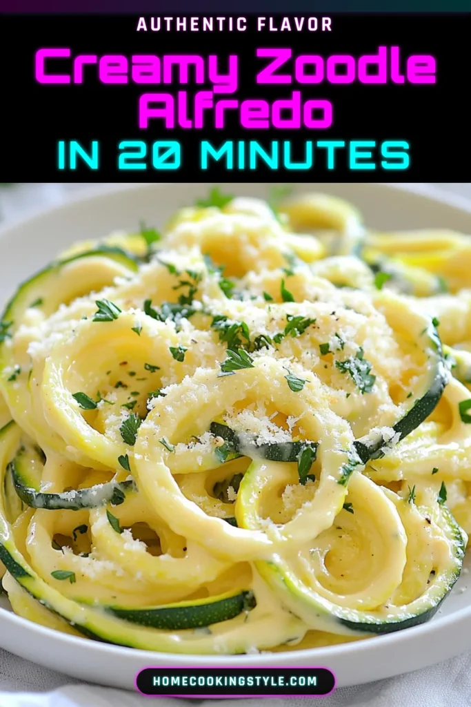 Discover the perfect vegan Alfredo recipe with our Lemon Garlic Zoodle Alfredo! This healthy pasta alternative features delicious lemon garlic zoodles made from zucchini noodles and a creamy cauliflower Alfredo sauce. Quick and easy to make, it's a guilt-free dish that everyone will love. Enjoy a bowl of zoodles packed with flavor. Save this recipe for a satisfying meal that keeps your diet on track! #VeganRecipes #HealthyEating #ZucchiniNoodles #PastaAlternative