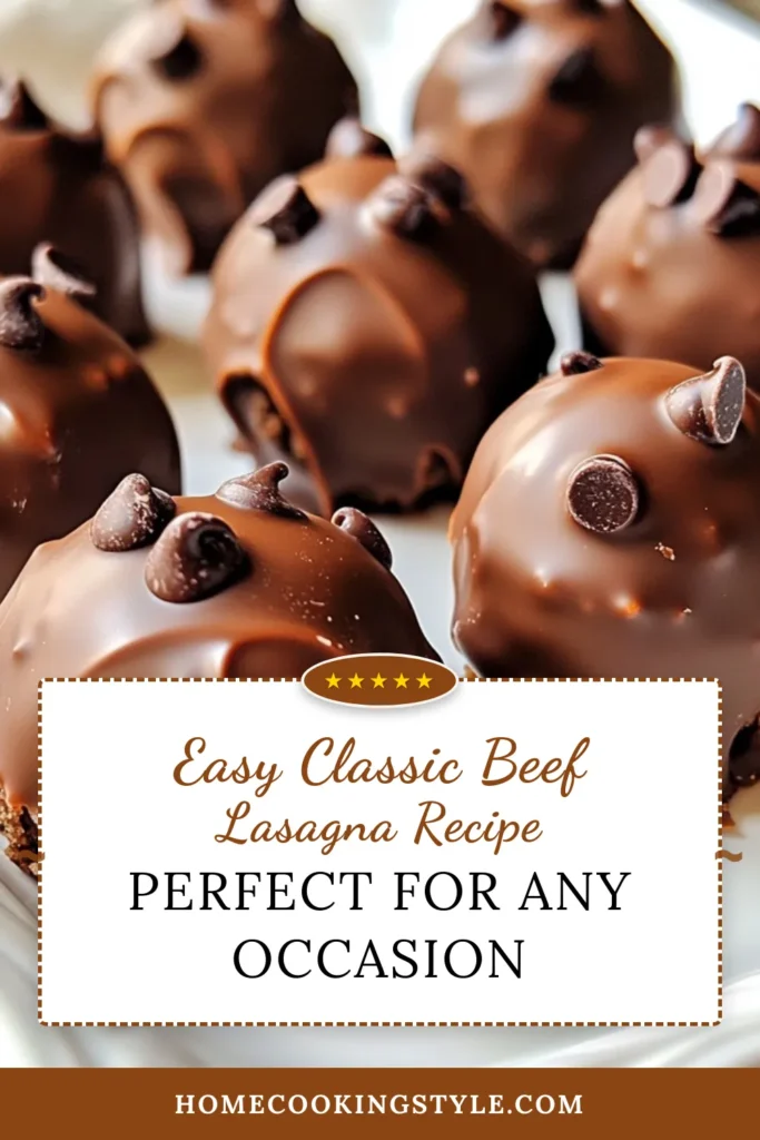 Indulge in these irresistible chocolate chip cookie dough truffles, a perfect no-bake dessert recipe that satisfies your sweet tooth with ease. This easy truffle recipe combines creamy cookie dough with a rich chocolate coating for a delightful treat. Made with simple ingredients, these homemade cookie dough truffles are sure to impress! Ready to elevate your dessert game? Try this chocolate truffle dessert and save the recipe! #NoBakeDesserts #TruffleRecipe #CookieDough #ChocolateLovers