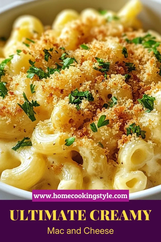 Indulge in the ultimate comfort food with this Creamy White Cheddar Mac and Cheese recipe! It's the best mac and cheese recipe you'll ever try, combining homemade cheddar pasta with a rich white cheddar sauce. This easy mac and cheese bake features a crispy breadcrumb topping that adds the perfect crunch. Perfect for weeknight dinners or gatherings. Click to get the full recipe and enjoy a bowl of warmth! #MacAndCheese #CheddarPasta #BakedMacAndCheese #ComfortFood