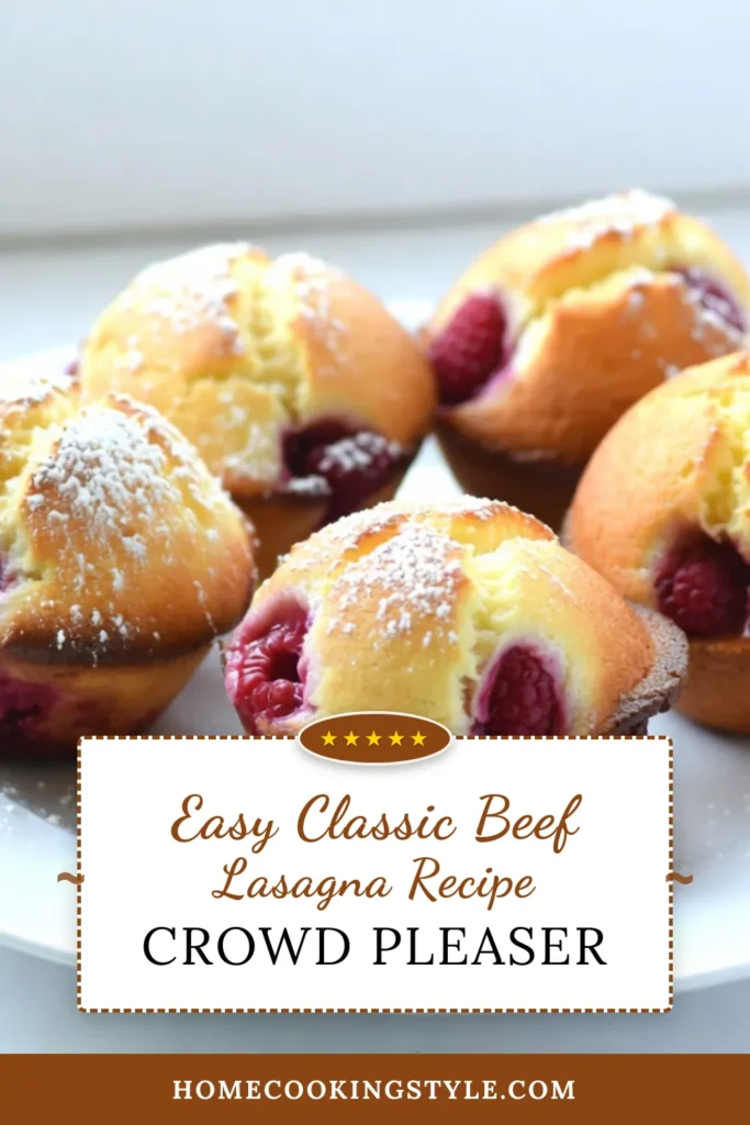 Indulge in these zesty lemon raspberry muffins, the perfect homemade raspberry muffins for breakfast! This fresh raspberry muffin recipe blends bright lemon flavors with juicy raspberries, creating delightful lemon raspberry breakfast treats everyone will love. Enjoy this easy lemon muffin recipe any time of the day. Ready to bake deliciousness? Click to get the recipe now! #LemonRaspberryMuffins #BreakfastIdeas #BakingRecipes #Muffins