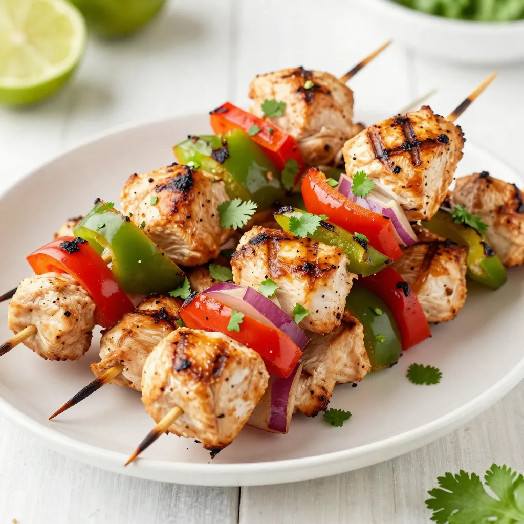 Honey Lime Chicken Skewers Flavorful and Easy Recipe